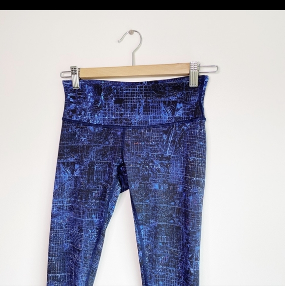 LULULEMON Wunder Under Hi-Rise Tight 28" Blue - Picture 6 of 9